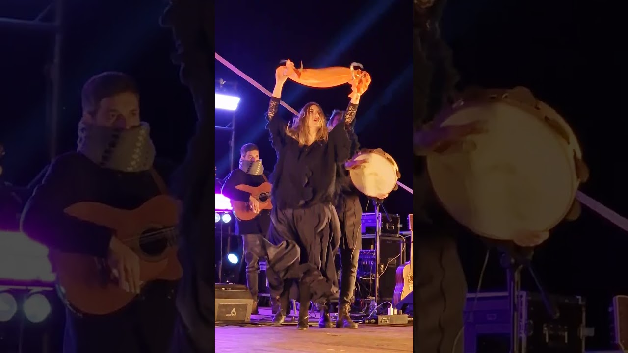 La Zamara. Pizzica di Torchiarolo. Sara Albano balla con Viaggio Popolare. Porto Cesareo 1/2/26