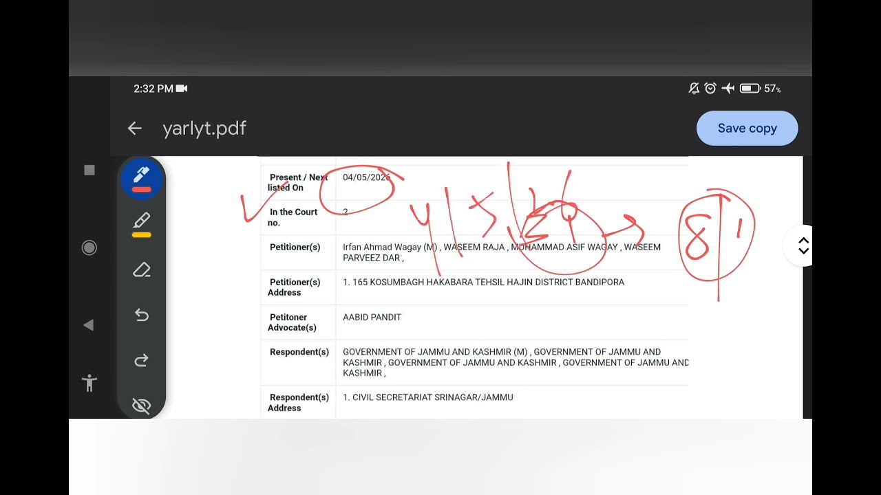 Update: JKSSB junior assistant cat case update today/hearing? MA disposedof #jkssb #juniorassistant 