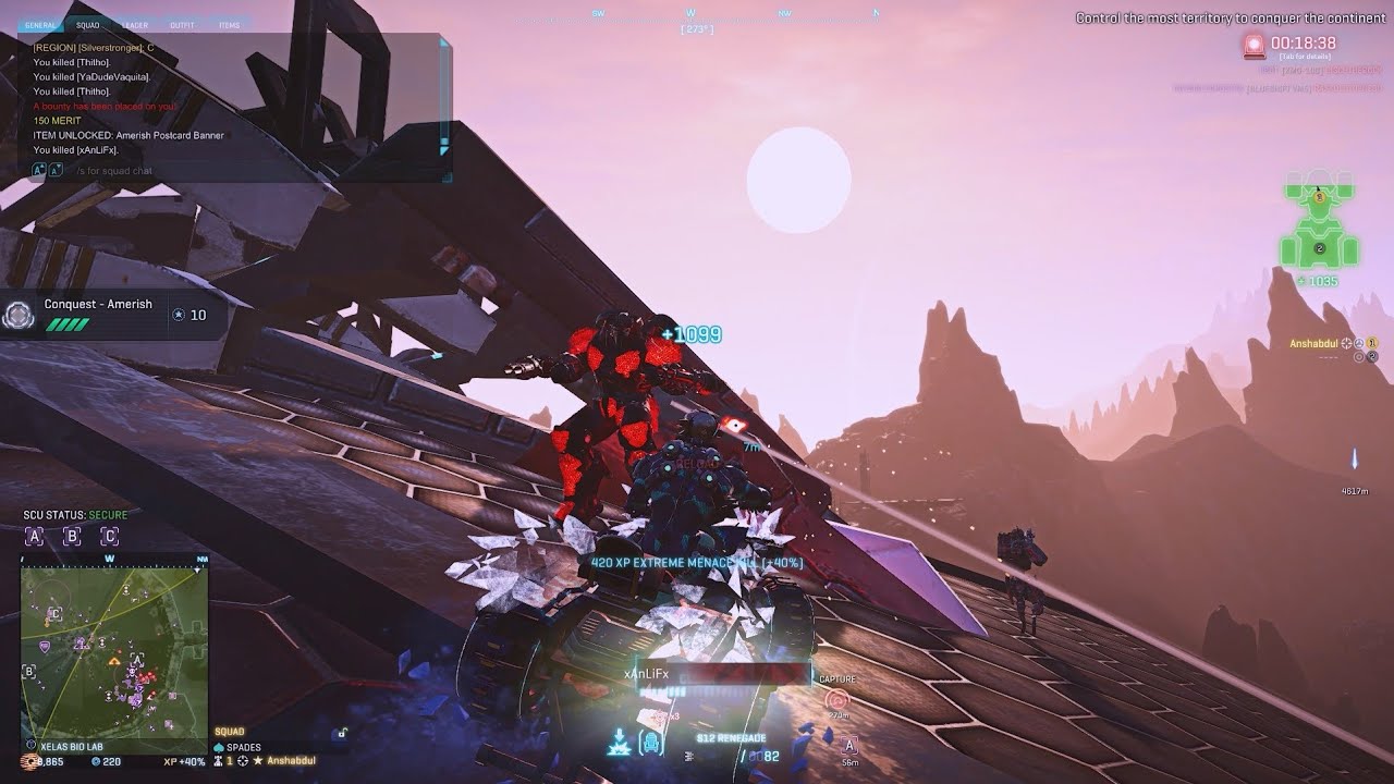 Planetside 2. Flash highlight.