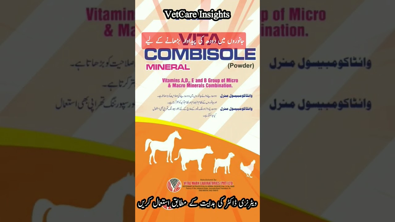 vita combisol minral,vital mark laboratories #cow #farming #selmore #mylab #nawan #syman #goat #star