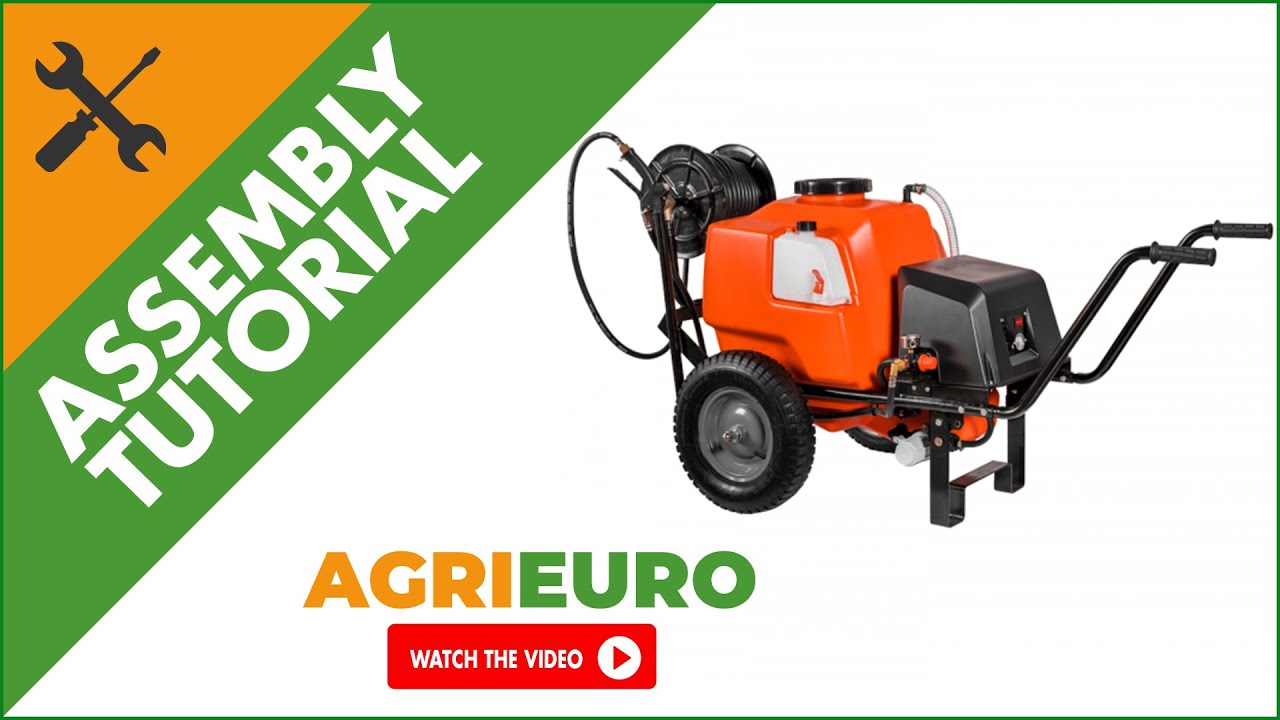 Stocker 12V 80 L art. 303 Electric Battery-Powered Sprayer Pump - Assembly tutorial