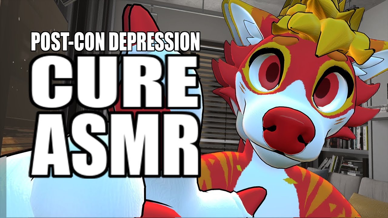 [Furry ASMR] Curing your post-con depression with ASMR (with MOUTH SOUNDS + PERSONAL ATTENTION) ❤️