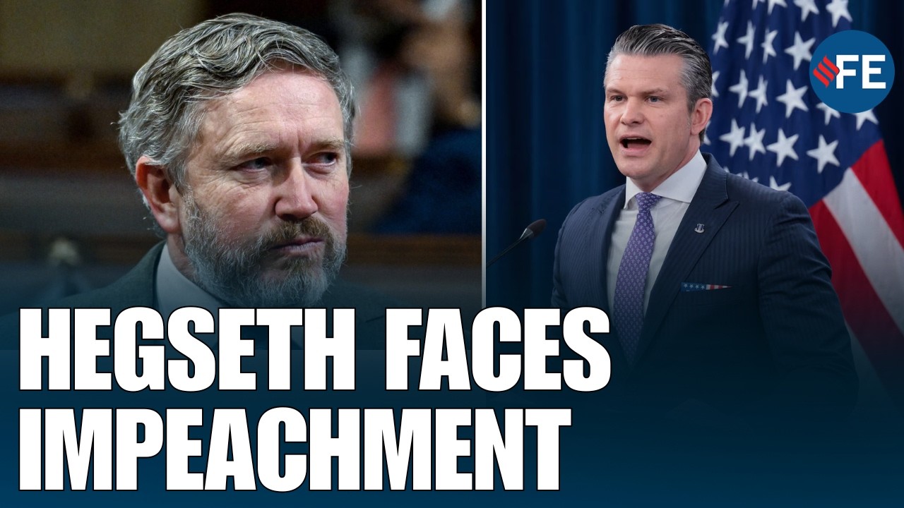 Thomas Massie Drops Impeachment Bombshell on Hegseth Over Iran War | US News | Congress