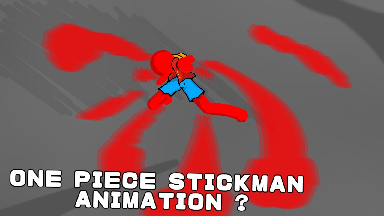 One piece animation (timelapse + result)