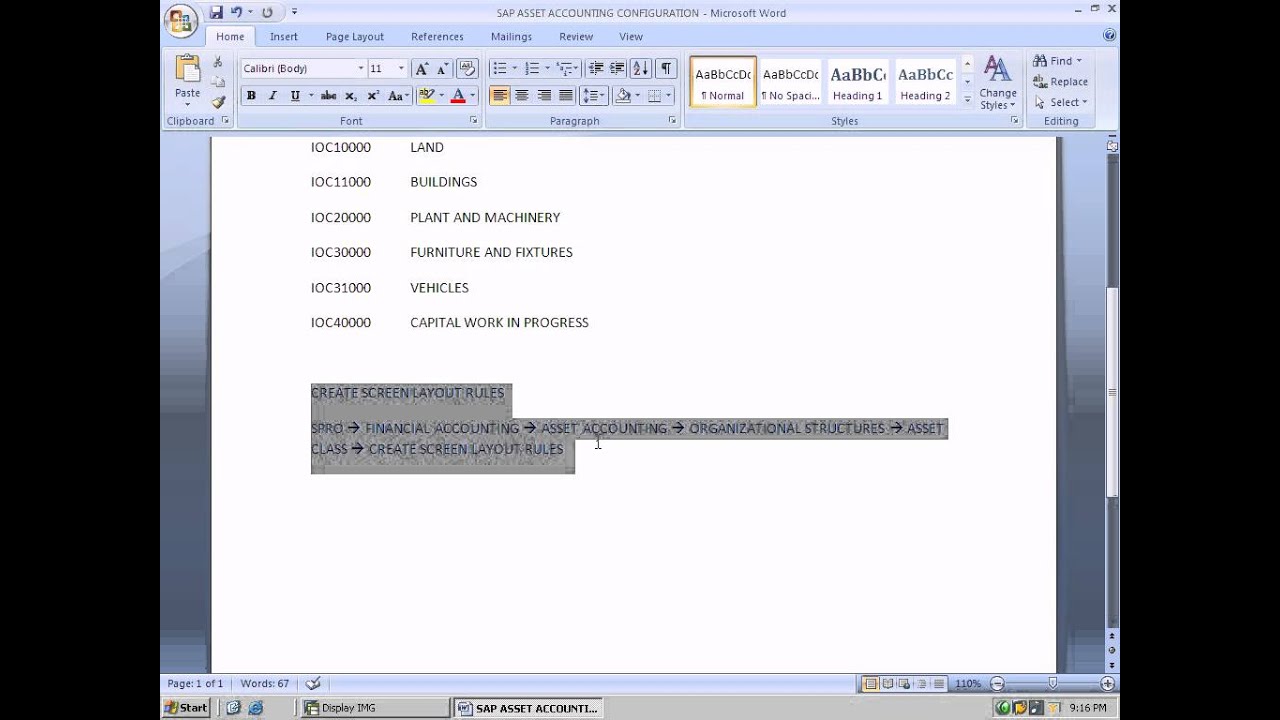 SAP FI ASSET ACCOUNTING TRAINING | sap fico training | specify account determination