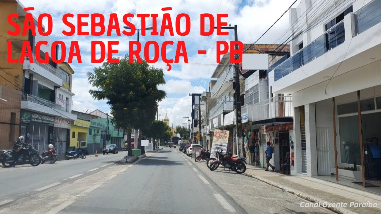 Passeio pela cidade de LAGOA DE ROÇA  na PARAÍBA!! BORA CONHECER?