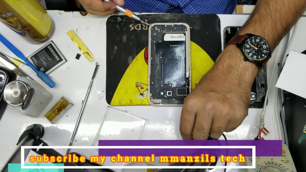 How to disassemble Samsung Galaxy A7 2017 SM A720 Take apart Tutorial