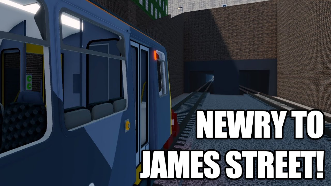 DRIVING A CLASS 143 (Double) FROM NEWRY TO JAMES STREET!! | Roblox SCR