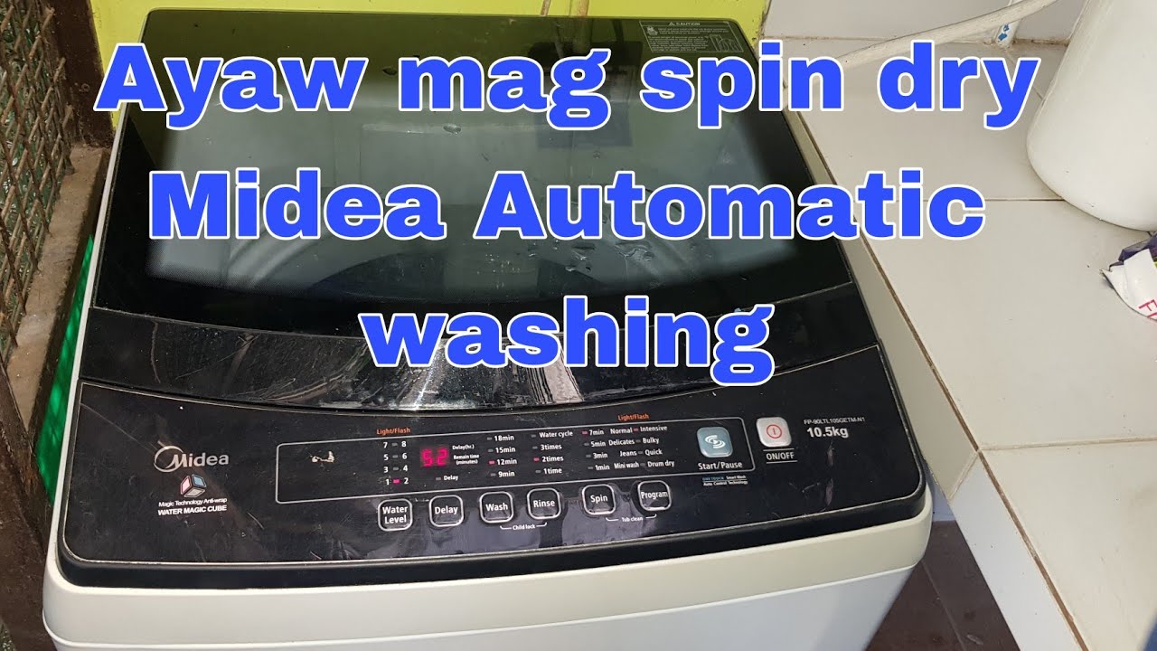 Ayaw mag spin dry Midea Automatic Washing Machine