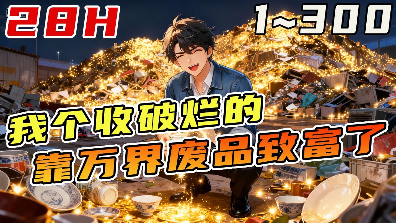 一個普普通通收破爛的，本以爲一生注定平凡，沒想到腦海裏，莫名其妙的飄來一座萬界廢品收購站 從此，世界變得不同了起來…《腦海裏飄來一座廢品收購站》#廢品#撿寶#回收站