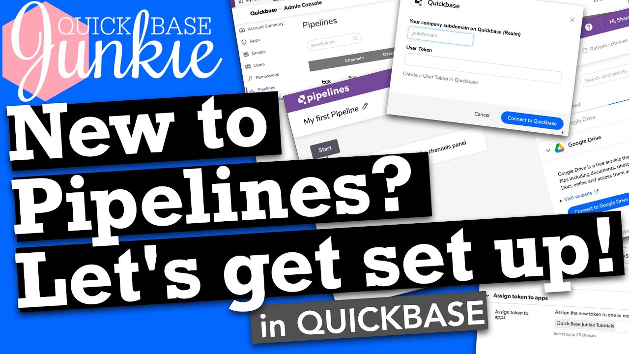 New to Quickbase Pipelines? Let's get set up!