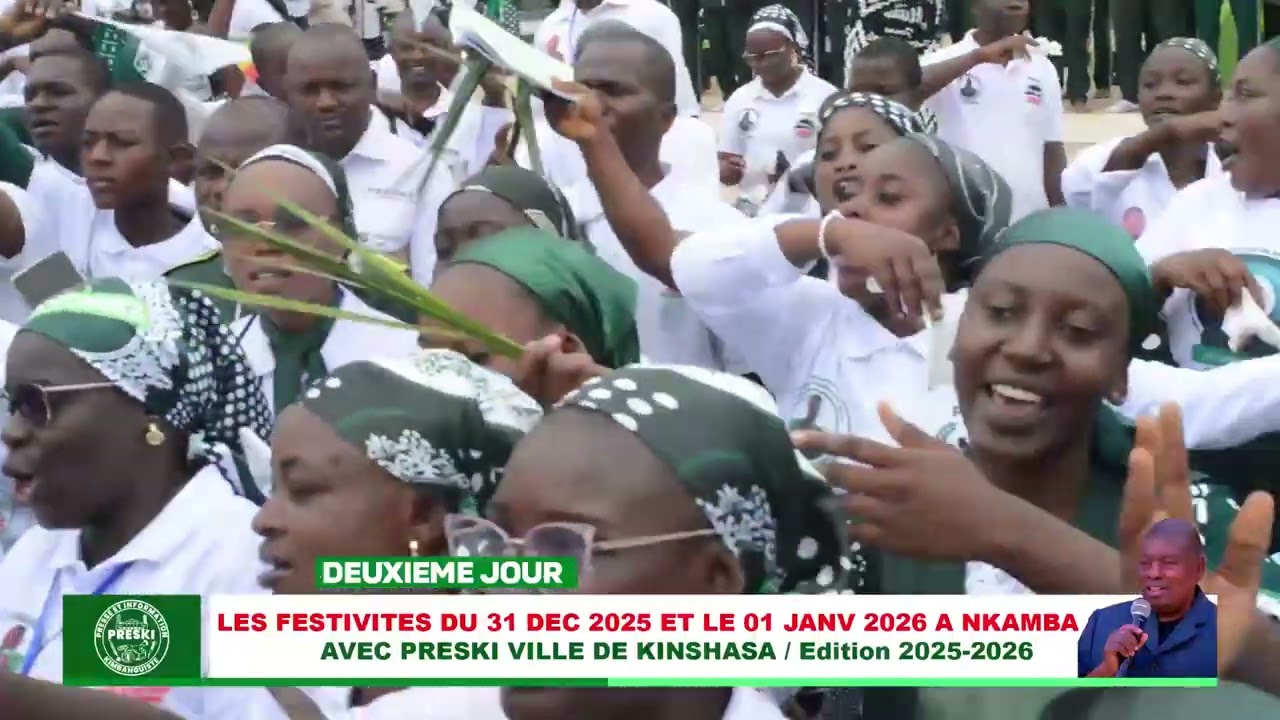 FESTIVITES DE LA PRESSE A NKAMBA 2025 2026 2ème JOUR