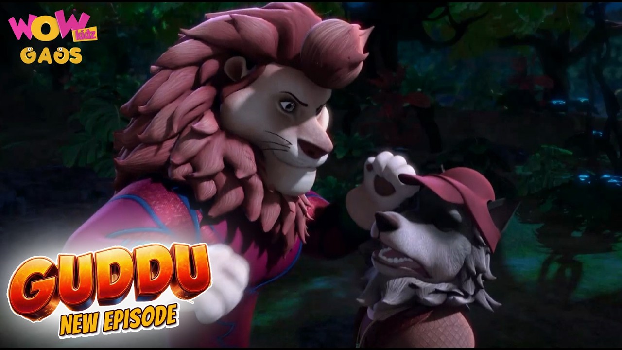Chalaak Bhediye | Guddu -  The Circus King 🦁🎪 | Funny Animal Adventures | Animated Series