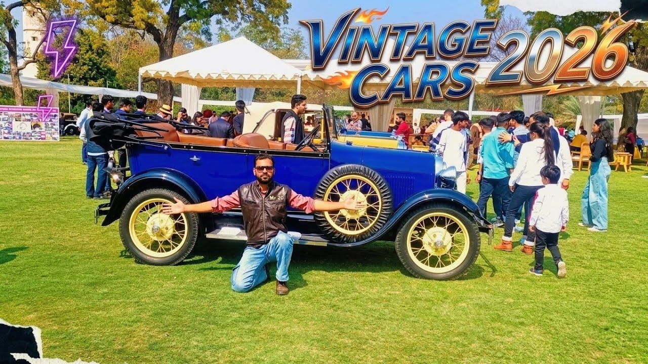 200 years old Rarest Car of World 🌍 Vintage Car Exhibition, Jaipur 2024   #vintagecars  #automobile