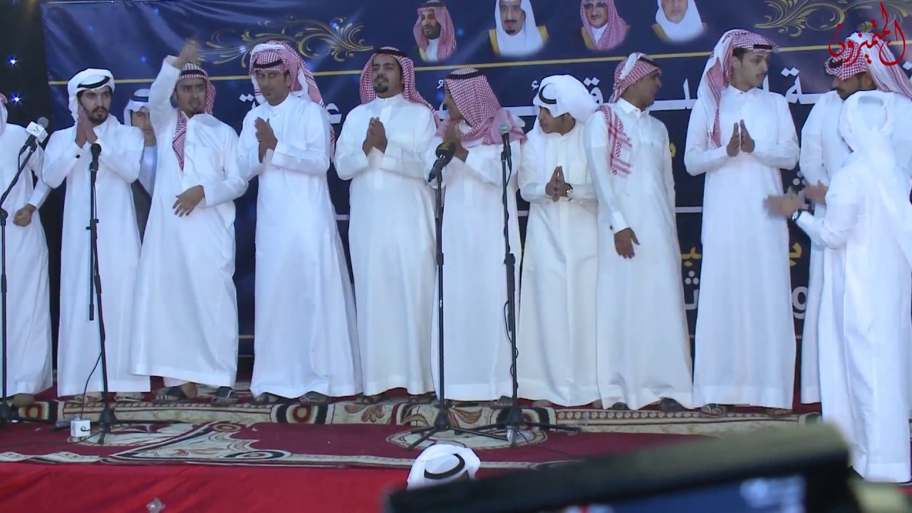 موال حامد القارحي و فواز العزيزي و فهد العازمي و سلطان الجلاوي في حفل الشاعر صقر سليم