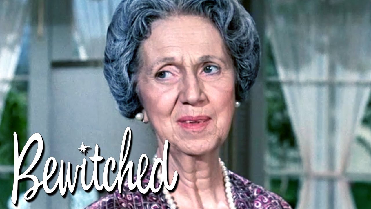 Samantha Turns Herself Into An Old Woman | Bewitched