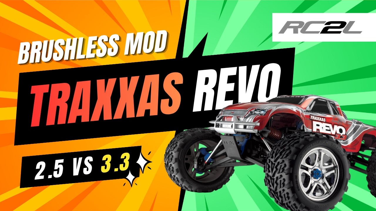 Traxxas Revo 3.3 Brushless Conversion: Forward Only Conversion, Comparison to Revo 2.5, Battery Tray
