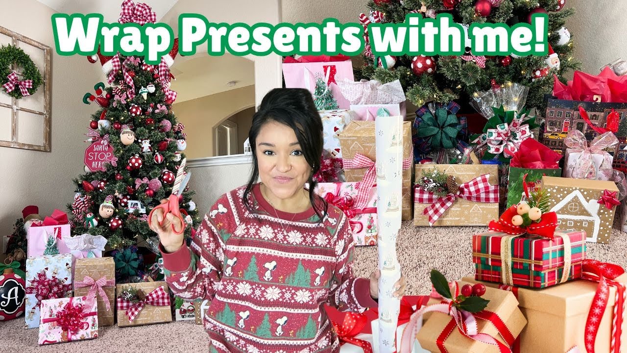 Wrap presents with me! 2024