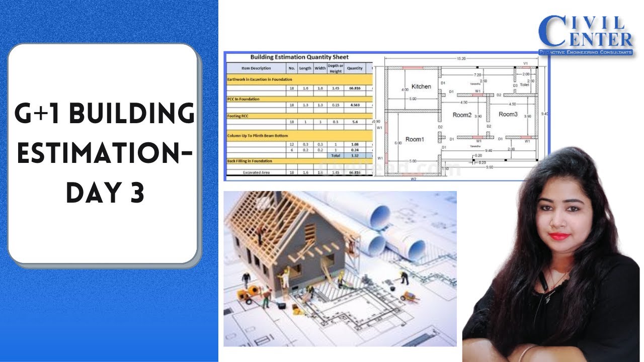 Building Estimation 2022 (Part3)| Estimation and Costing| House Estimate| Estimation of in Excel