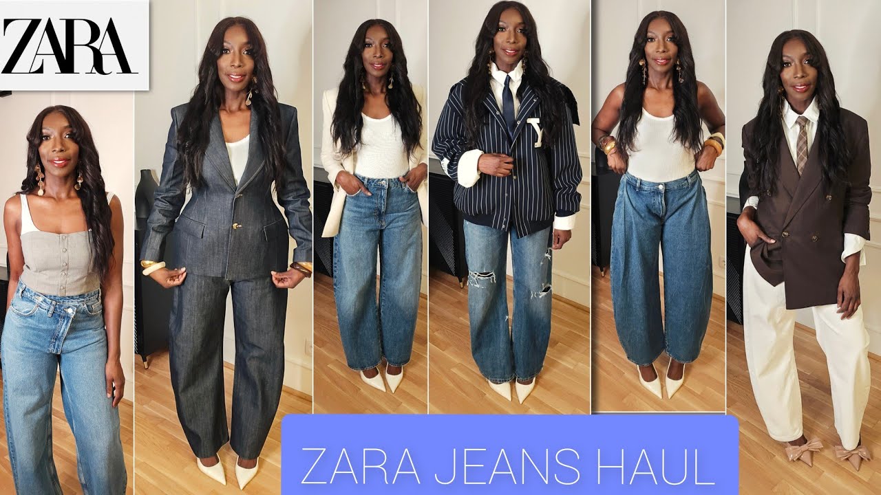 ZARA JEANS HAUL FEBRUARY 2025