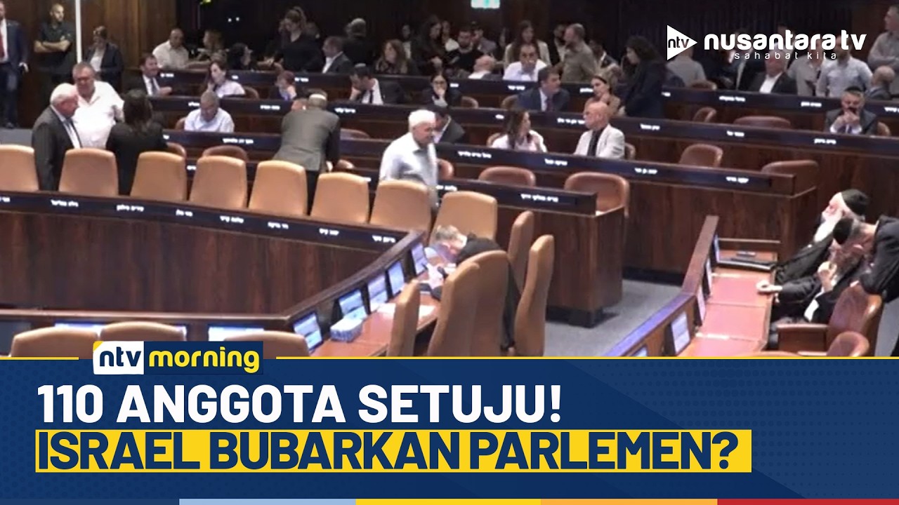 Parlemen Israel Geger! Jalan Pemilu Dini Dibuka, Netanyahu di Ujung Tanduk? | NTV MORNING
