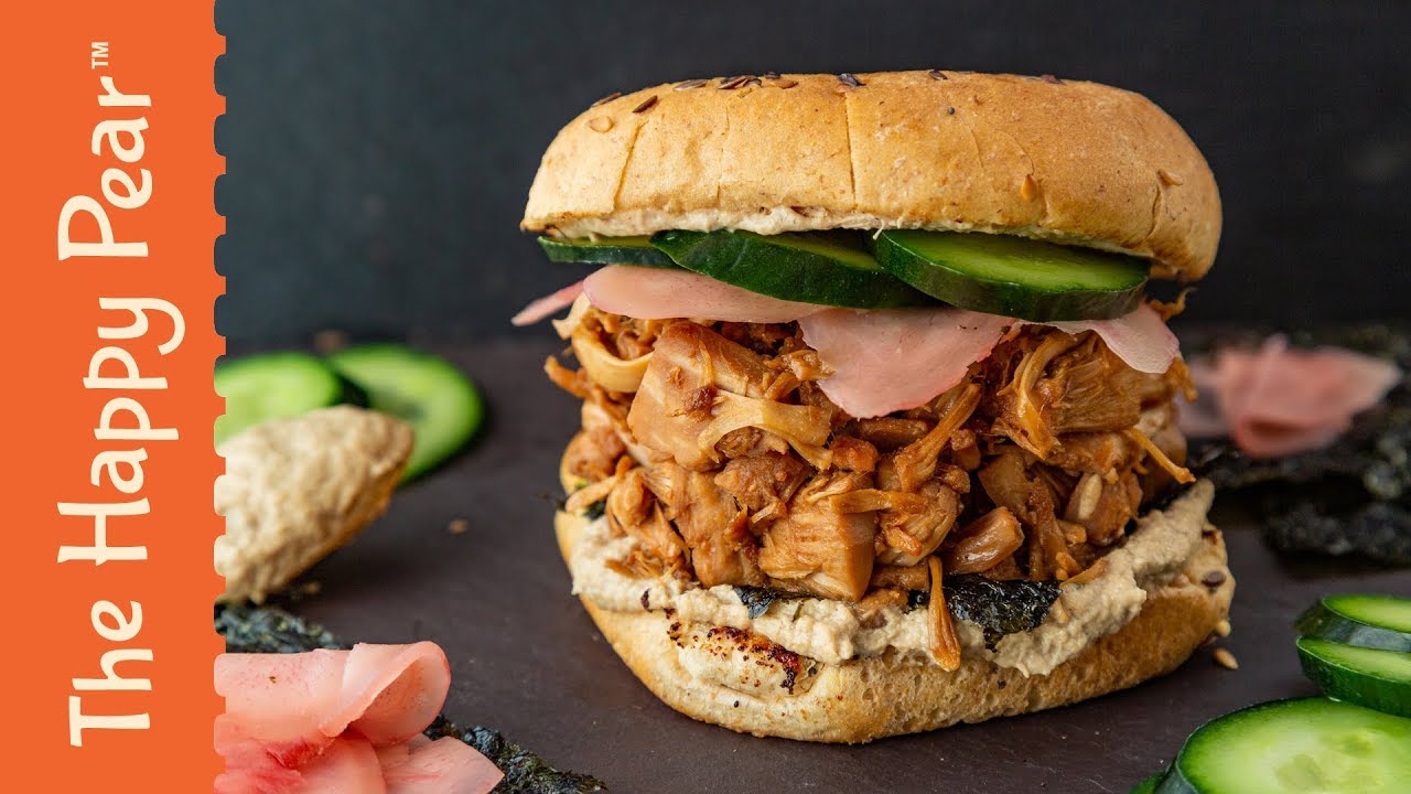 VEGAN ASIAN UMAMI BURGER | FEBURGERARY | THE HAPPY PEAR X CLEARSPRING