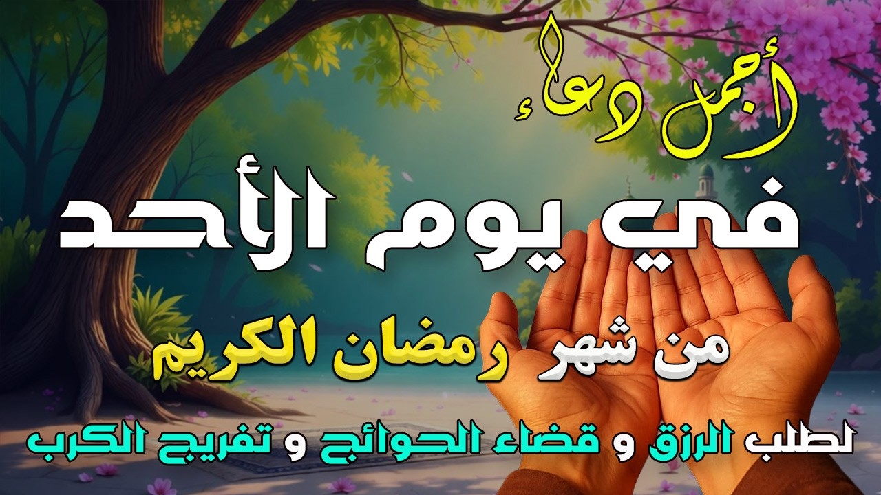 دعاء فى يوم السبت المستجاب دعاء يوم 17 من شهر رمضان للرزق والشفاء العاجل وقضاء الحوائج 🤲(4k)