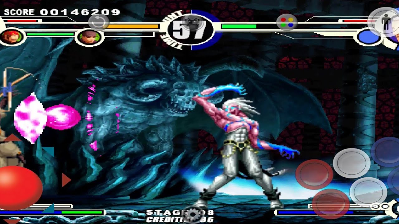 King of Fighters XI -Defeating Magaki