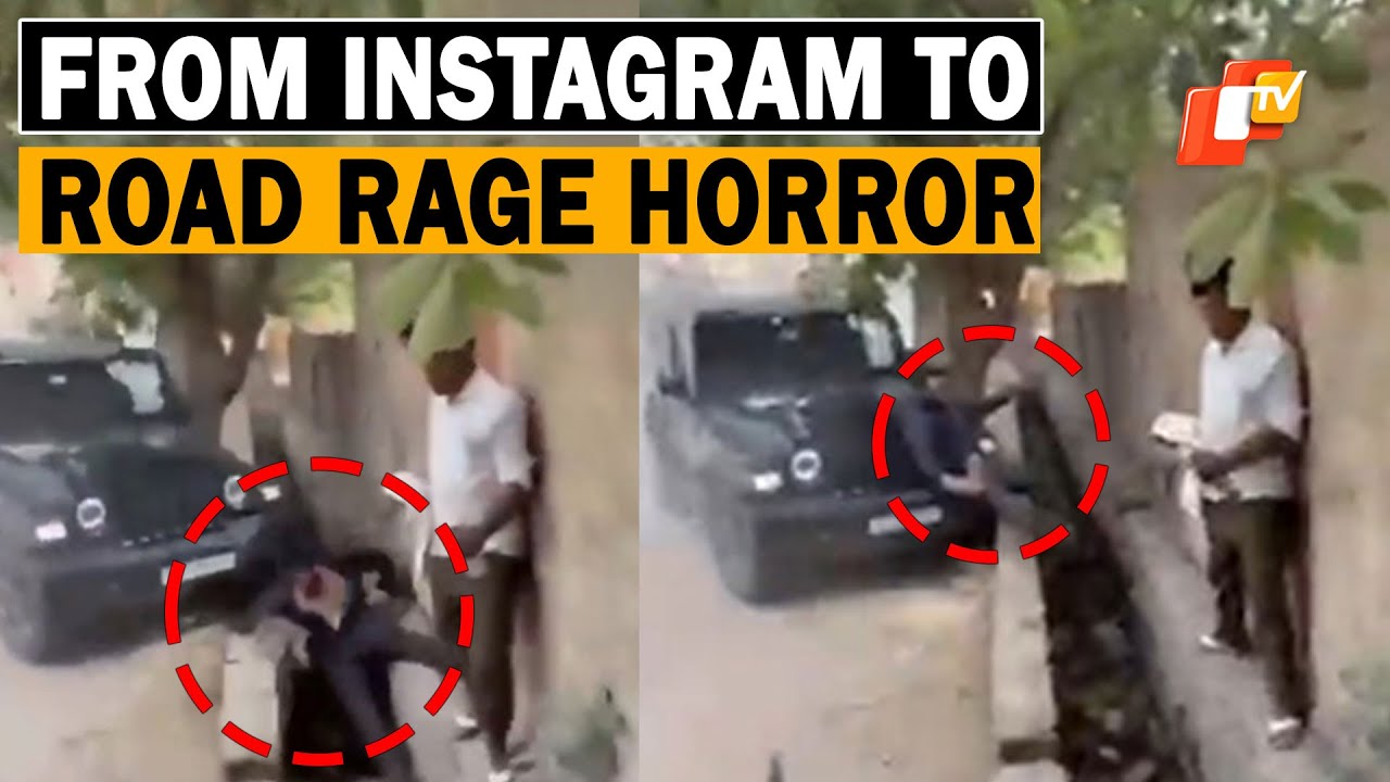 Instagram Fight Ends In Brutal Road Rage Caught On Camera | OTV News English | OTV