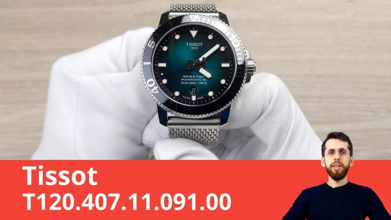 Tissot Seastar 1000 — The Dark Green Diver / Tissot T120.407.11.091.00