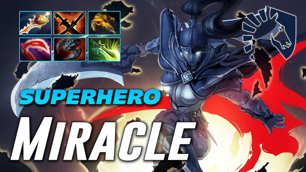Miracle Superhero PA | Dota 2 Pro Gameplay