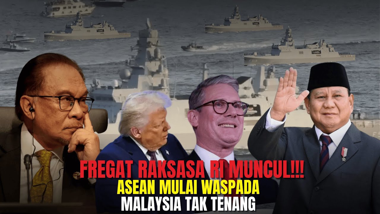 ASEAN Geger! Fregat Raksasa RI Bikin Malaysia Tak Bisa Tenang