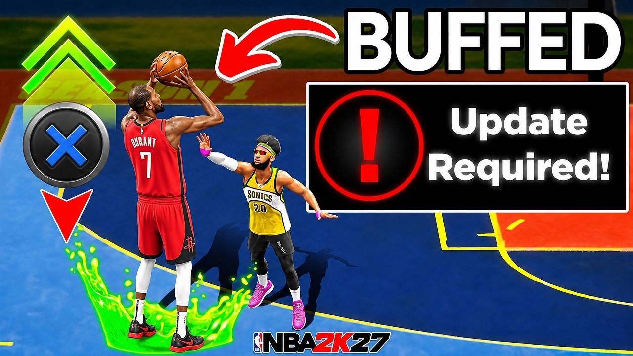БРОСКИ НАКОНЕЦ-ТО УСИЛИЛИ?! ТЕСТ НОВОГО ПАТЧА ГЕЙМПЛЕЯ В NBA 2K27