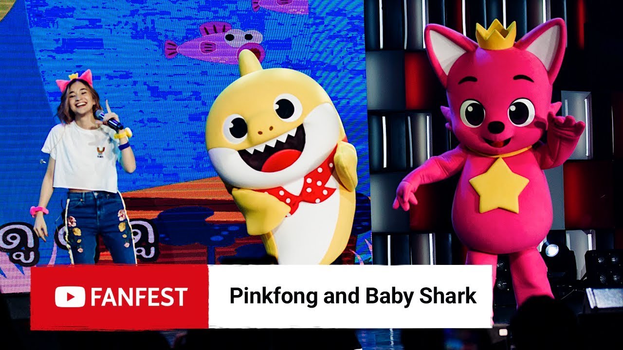 Pinkfong and Baby Shark @ YouTube FanFest Bangkok 2018