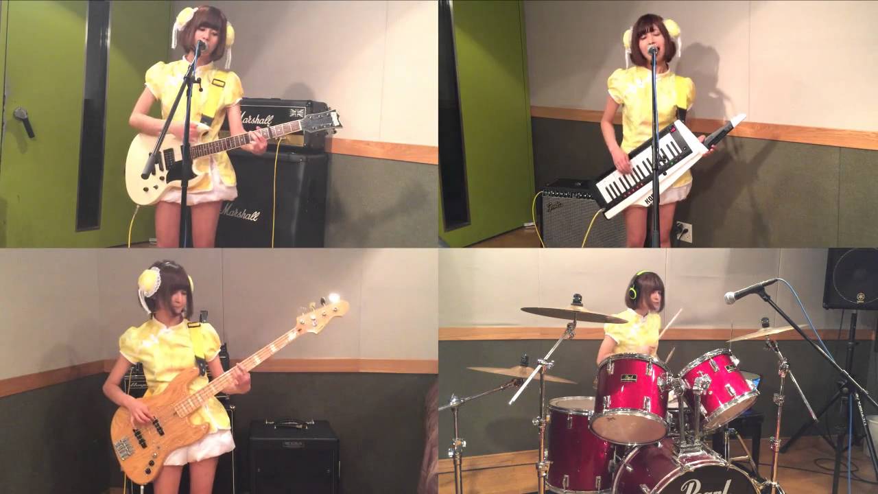 【バンもん！甘夏ゆず】BABY BABY 全部一人で演奏してみた