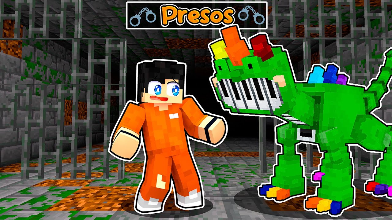 FUI PRESO com o PIANOSSAURO de POPPY PLAYTIME 4