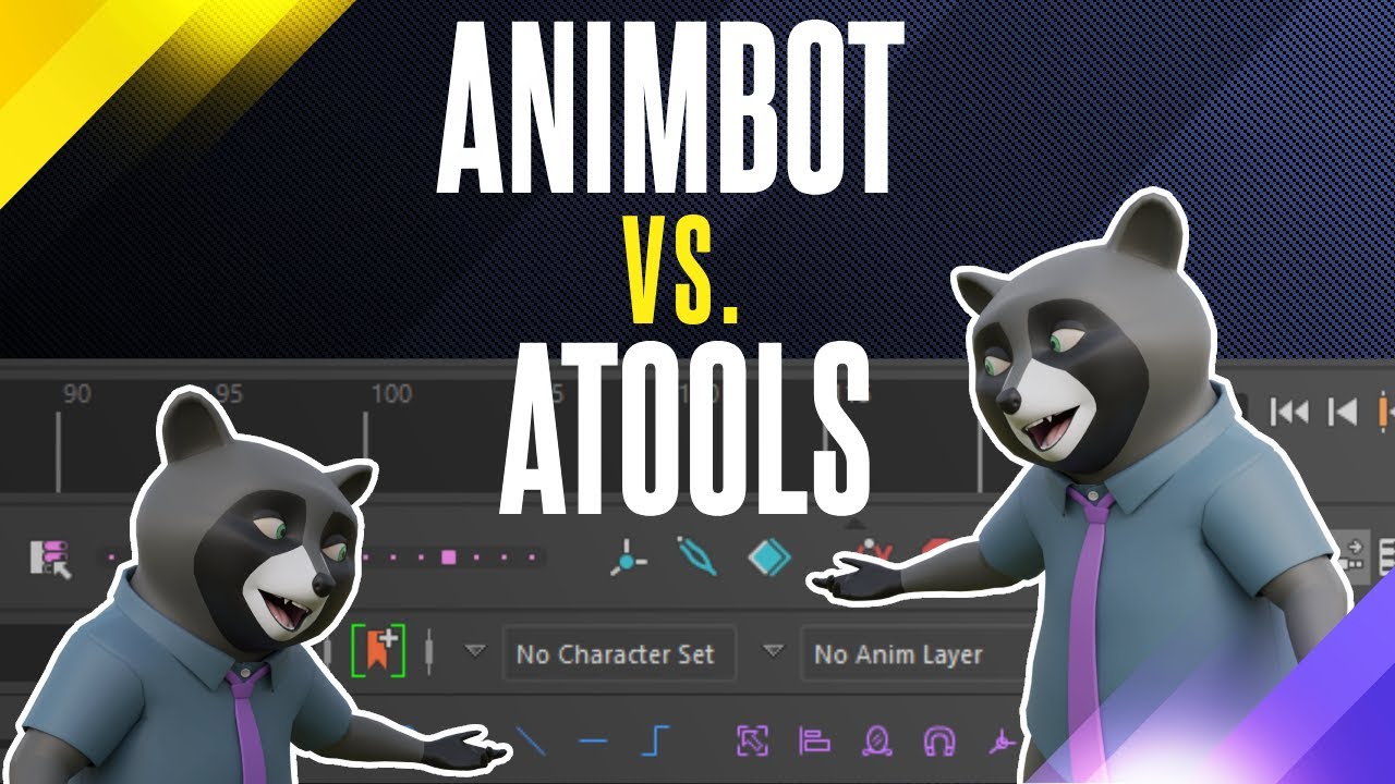 Animbot против ATools: сравнение плагинов для анимации в Maya