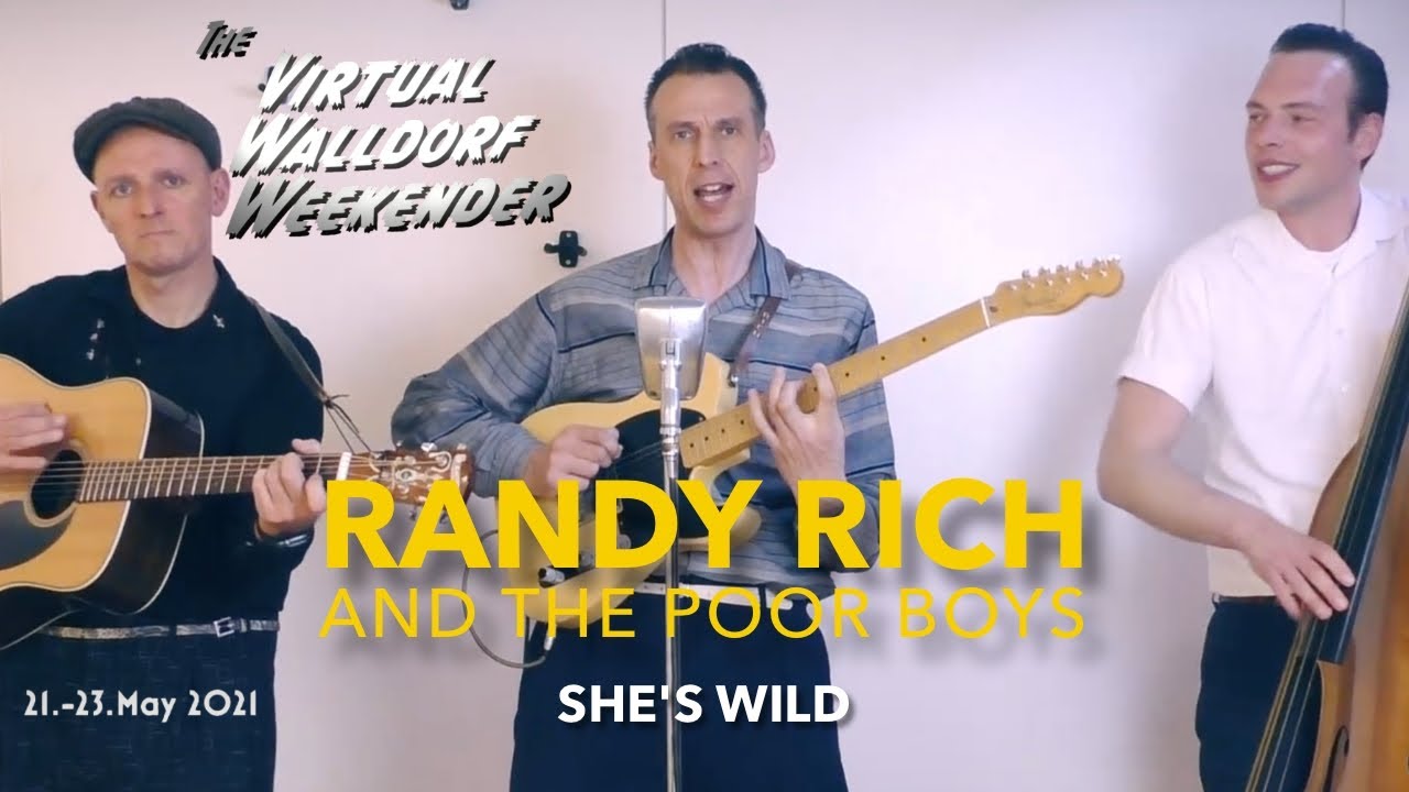 Randy Rich & The Poor Boys - She's Wild (at Virtual Walldorf Rock'n'Roll Weekender 2021)