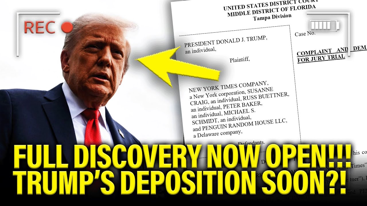 Trump ACCIDENTALLY Opens FULL DISCOVERY into HIS DARK PAST