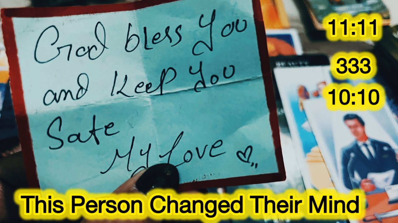This Person Changed Their Mind About You Hindi Tarot Love Reading Timeless 