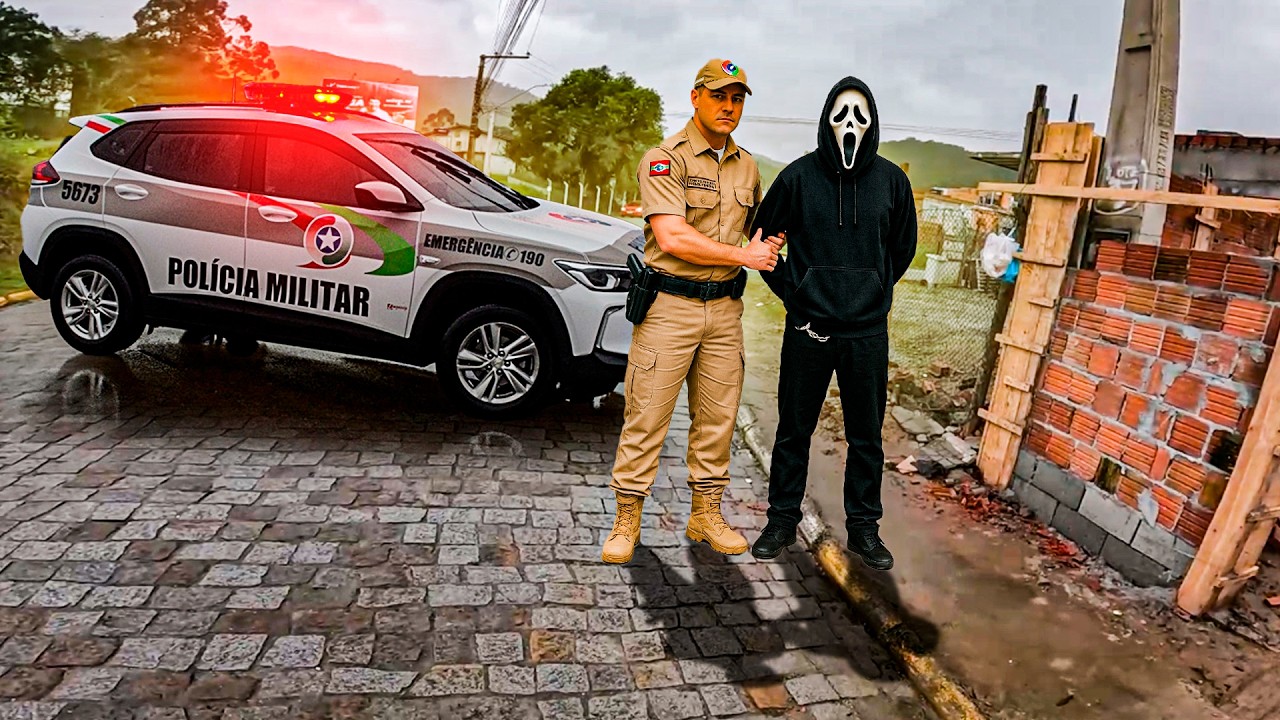 ACIONAMOS A POLICIA PRA PEGAR O P&Acirc;NICO