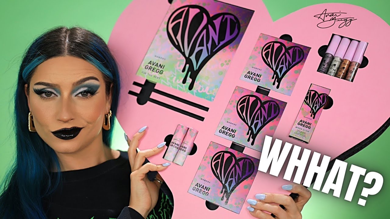 MORPHE X AVANI GREGG REVIEW & SWATCHES | NEW MORPHE MAKEUP | CREATIVE CLICHE