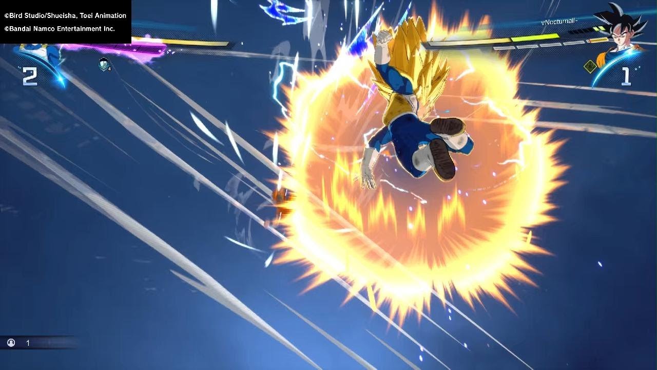 Vegeta(DAIMA) VS GOKU UI