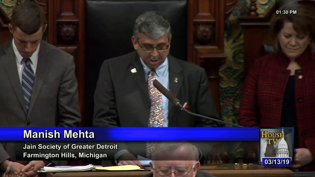 Manish Mehta Gives the Invocation on 03/13/19