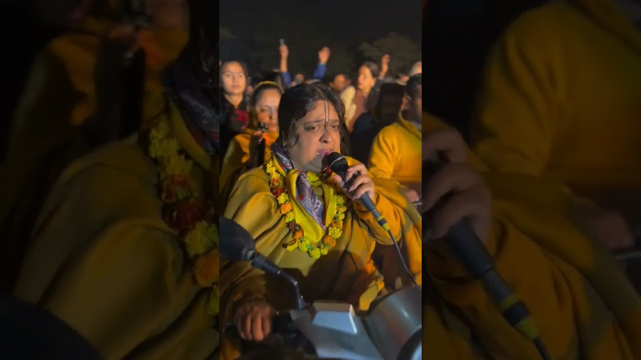 Poonam Sadhvi Didi ne Scooty se kar di 84 Kos Parikrama! 😱🛵 ​#PoonamSadhviDidi