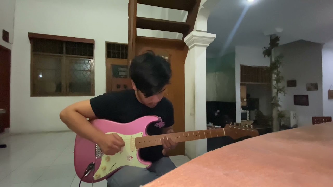 Aku dan dirimu Solo Guitar Cover Mecko Kaunang Version
