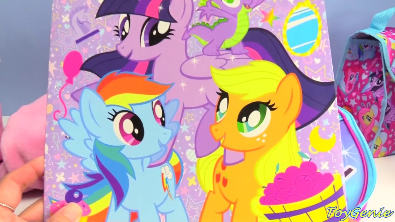 My Little Pony Goes Back to School Backpack Surprises