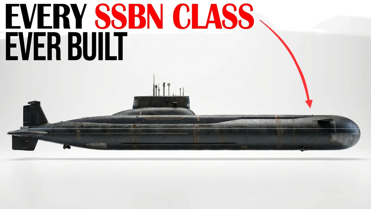 Every Ballistic Missile Submarine Class Ever Built