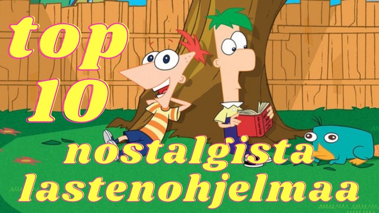 Top 10 lapsuuden nostalgista lastenohjelmaa