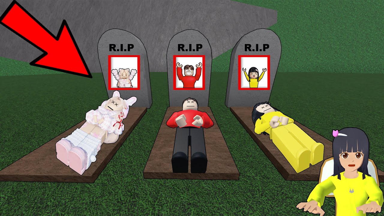 Yuta, Mio Dan Baby Celine Lihat Ada Surga Dan Neraka Di Dalam Kuburan || ROBLOX